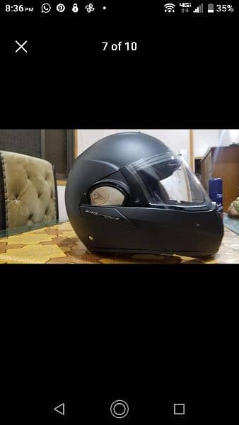 shark evoline 2 (mediume size) helmet for sale in good condition 5