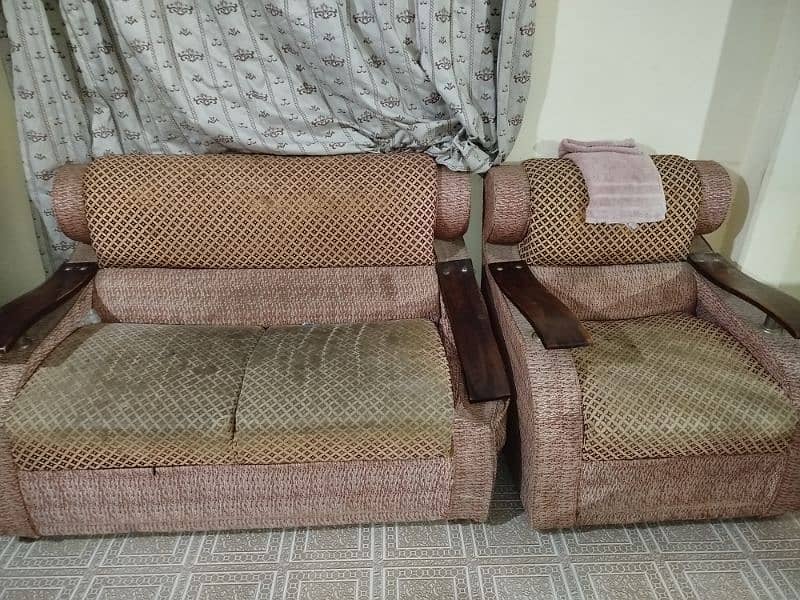 2 sofa sets for sale on urgent basis due to shifting 2