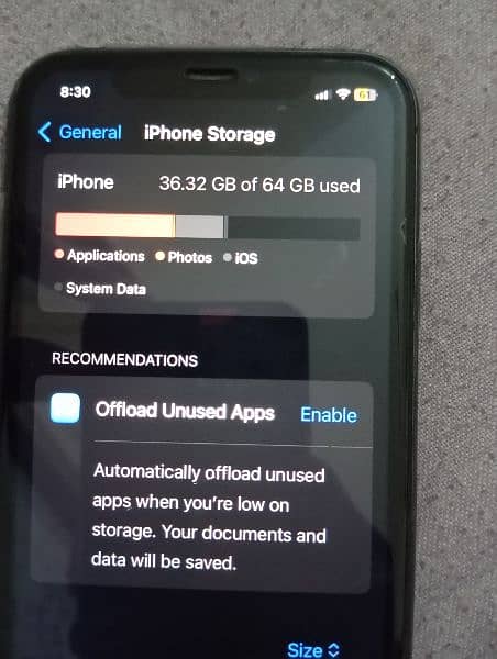 iphone11 64GB PTA Approved Black color 5