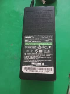 Sony laptop original charger