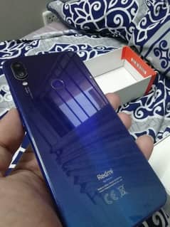 xiomi redmi note 7 full box for sale