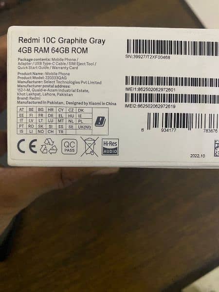 Xiaomi Redmi 10c 6