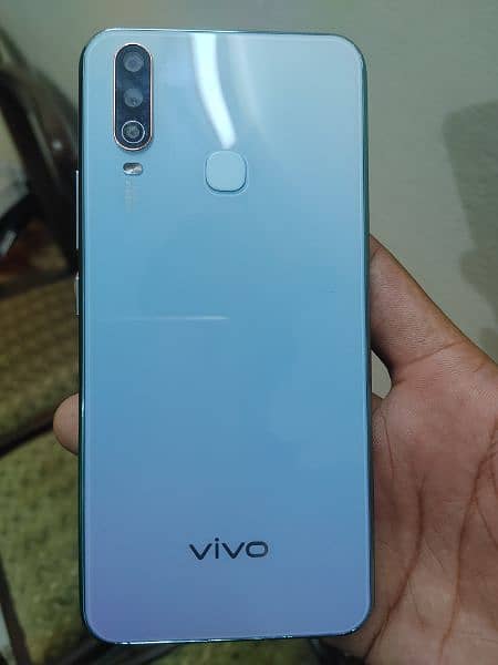 vivo y17 back fingerprint lush condition(8/256) 0