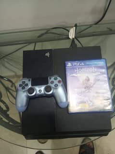ps4 fat for sale with one controller and game 0