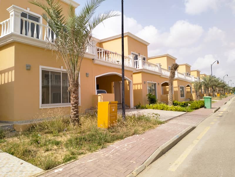 Precinct 35,sports city 4bedroom villa, road 16,west open,with key available for sale in Bahria Town Karachi 2