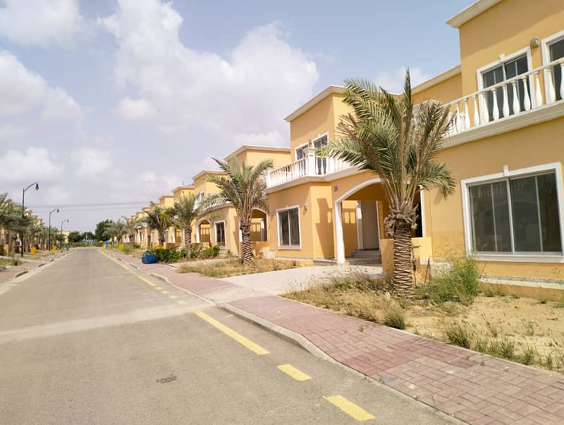 Precinct 35,sports city 4bedroom villa, road 16,west open,with key available for sale in Bahria Town Karachi 4