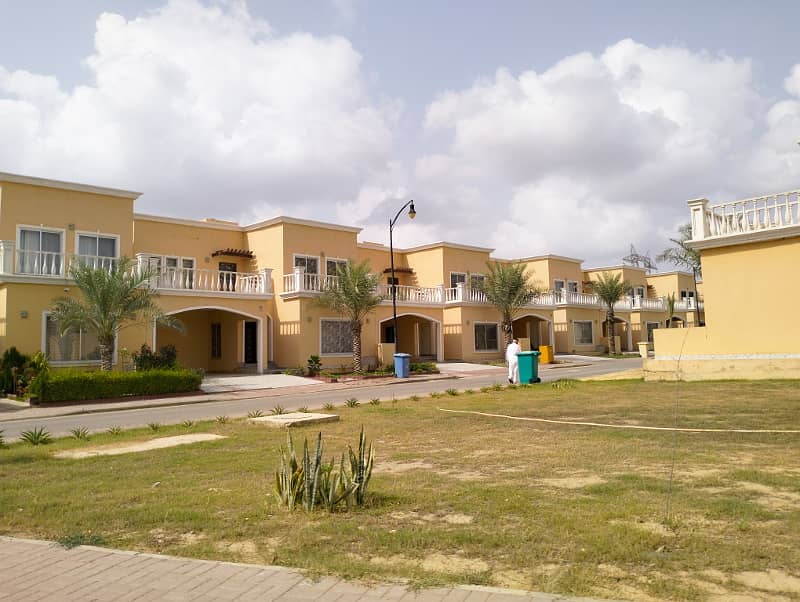 Precinct 35,sports city 4bedroom villa, road 16,west open,with key available for sale in Bahria Town Karachi 9