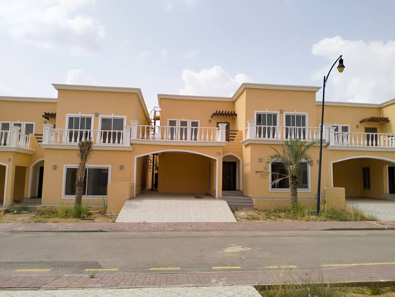 Precinct 35,sports city 4bedroom villa, road 16,west open,with key available for sale in Bahria Town Karachi 15
