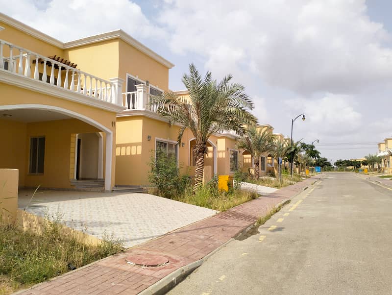 Precinct 35,sports city 4bedroom villa, road 16,west open,with key available for sale in Bahria Town Karachi 19