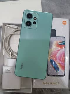 Redmi Note 12. ( 8+4 / 128 GB ) Ful Box  Oppo vivo infinix tecno realmi