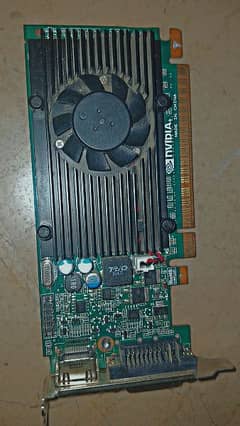 1 gb graphic card DDR 5 with one fan