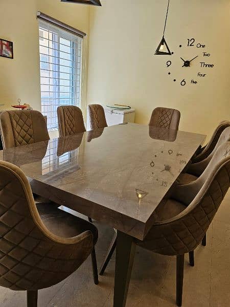 Dinning table 8 seater/ 6 seater dinning table/cansole table 1