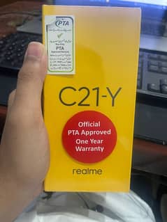 Realme C21Y 4GB/64GB Brand New Box Packed Blue Color