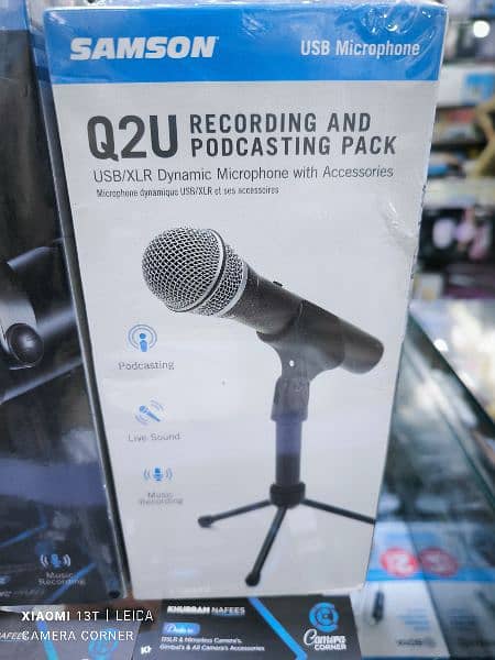 Samson Q2u and Samson Q9u best pro all rounder mic 1