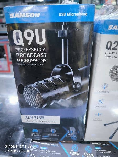 Samson Q2u and Samson Q9u best pro all rounder mic 2