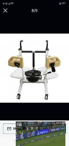Hydraulic Patient Lift & Transfer Wheelchair | commode chair