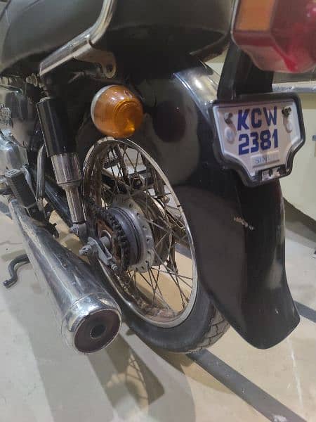 Honda cd200 roadmaster CDI converted Karachi number 4