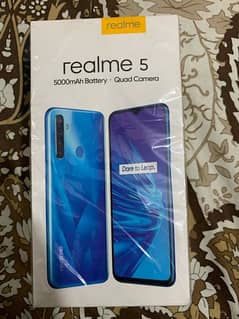 Realme 5 for sale with Box 0