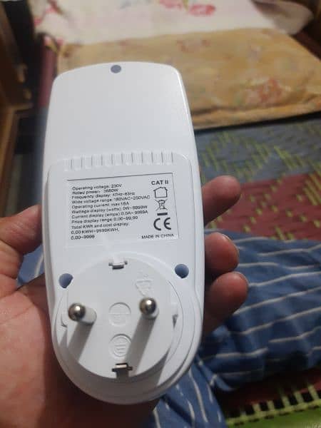 Electricity usage Monitor Plug 16 A 1