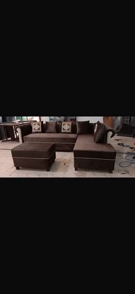L shaped sofa 6