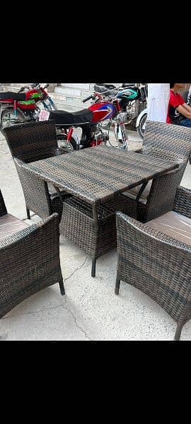 outdoor Rattan chair uPVC chair restaurant chairs 1
