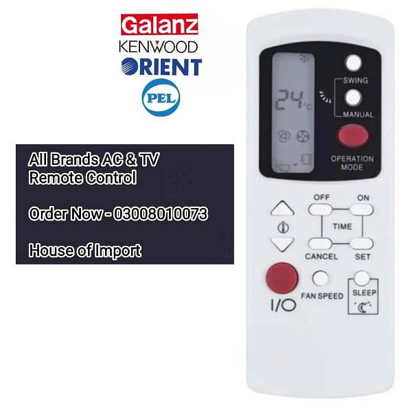 Remote Control For Ac Dc Inverter Air-condition for Haier Gree Orient 1