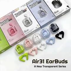 Air31 Transparent Digital EarBuds with Box