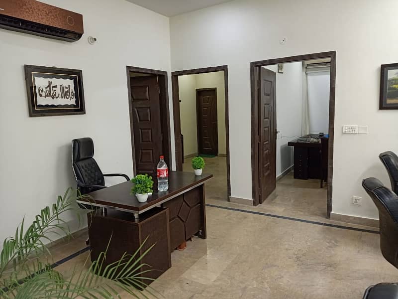 6, Marla Building Second Floor Flat Available For Office Use In Johar Town Near Expo Center 12