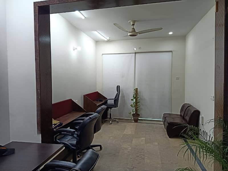6, Marla Building Second Floor Flat Available For Office Use In Johar Town Near Expo Center 13