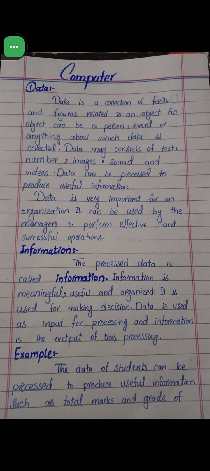 Handwritten Assignment writter 0