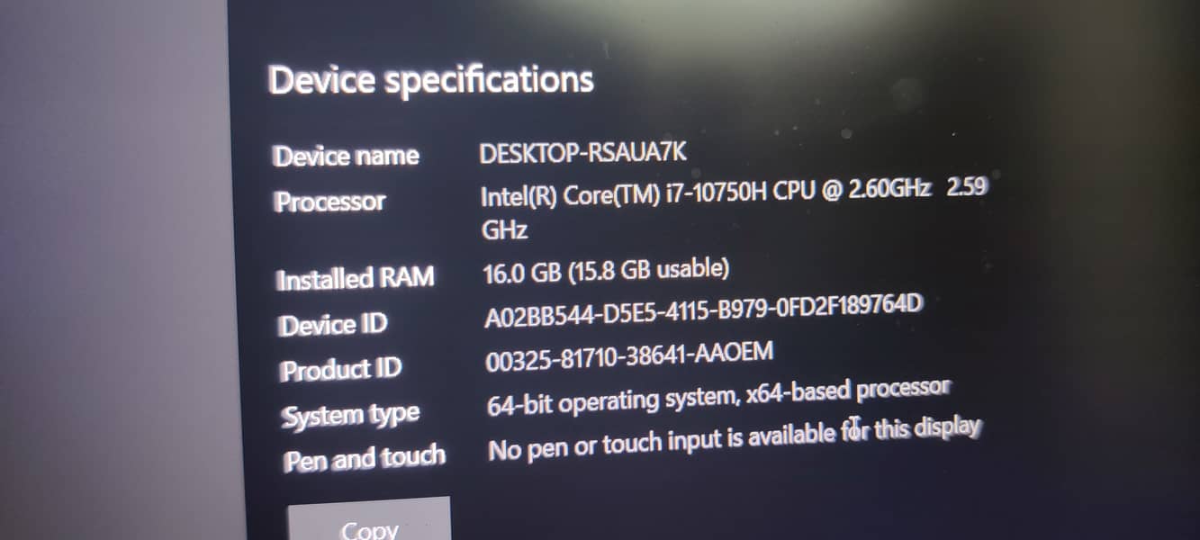 ASUS ROG Strix G512Li i7 10th Gaming Laptop Perfect for Editing/Gaming 3