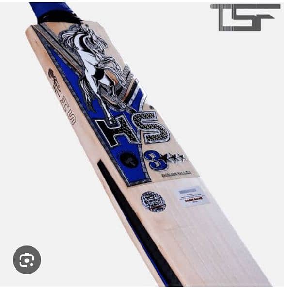 HS 3star(original) bat ,pure English willow,with original bat cover 1