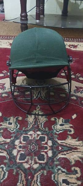 Cricket kit for lefti Batter Pads, Batt, Gloves, Helmet, Guard. 5