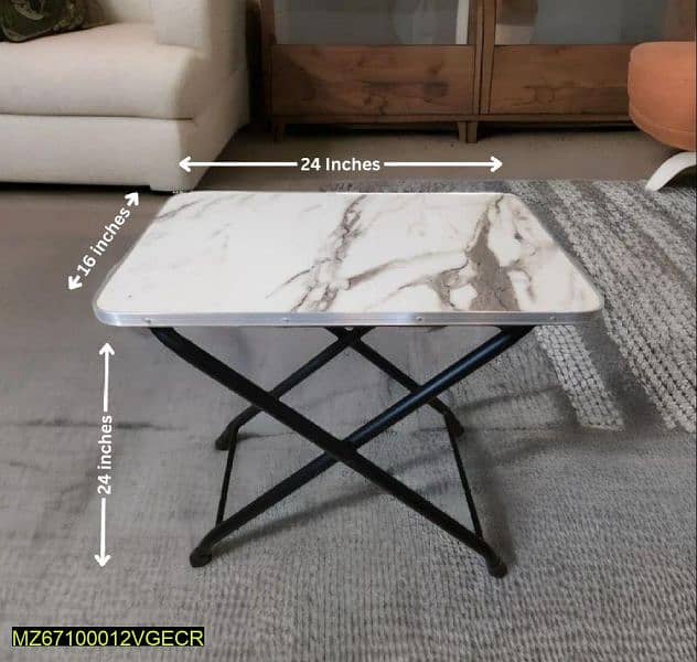 adjustable and foldable coffee table 2