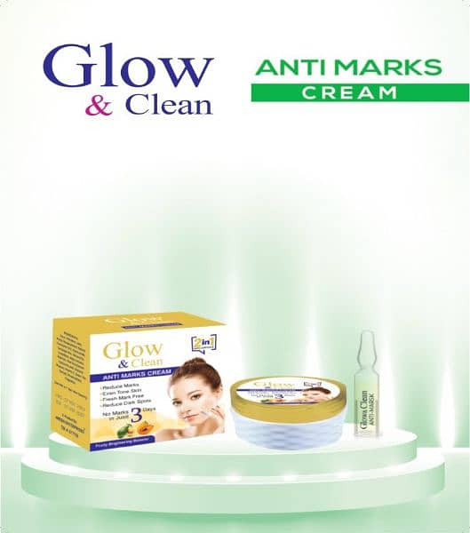 Glow and clean Anti marks cream 0