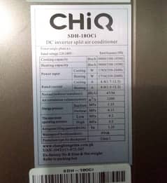 Chiq Ac Inverter split AC
