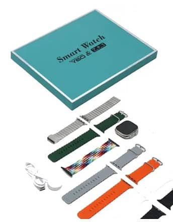 Ultra 10 and 7 in 1 strap smart watches 1