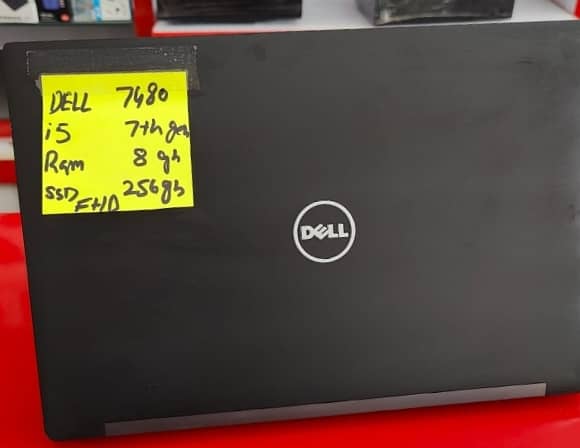 DELL LATITUDE 7480 CORE i5 GEN. 7th 8GB DDR4 RAM 256GB SSD TOUCH SCREE 5