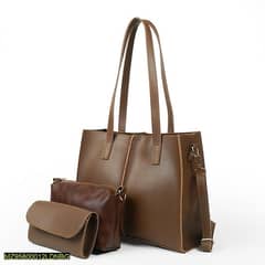 london bag-Work tote bag set of 3 brown 0