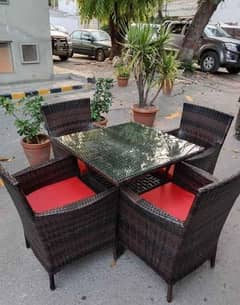 Outdoor Rattan garden, caffe, Restaurant, dining chairs set 0
