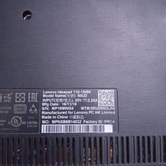 Lenovo Ideapad 110-15ISK Casing 0