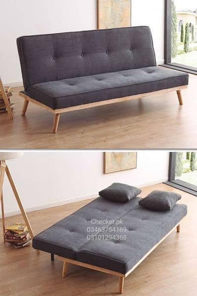 sofa cum bed with 1 year brand warranty or 10 year molty foam warranty 10