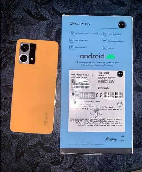 OPPO F21 just like new open box 10/10 guaranteed with all accessories 2