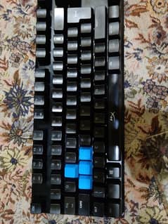 Hyper X Gaming Keyboard with keycaps