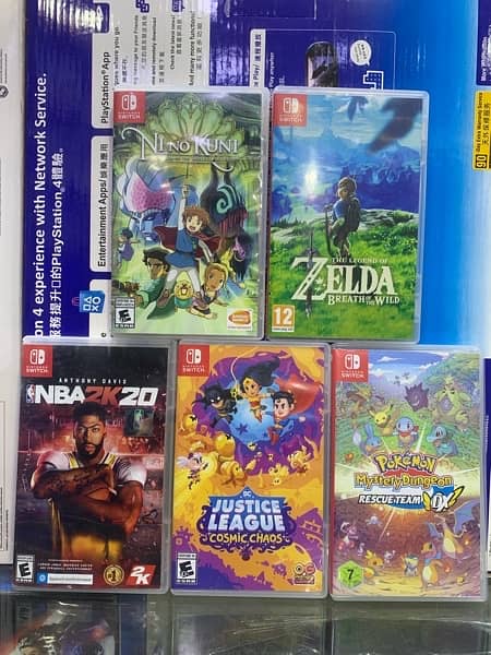 Nintendo Switch used games 0