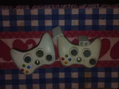 xbox 360 500GB with 2 wireless controller