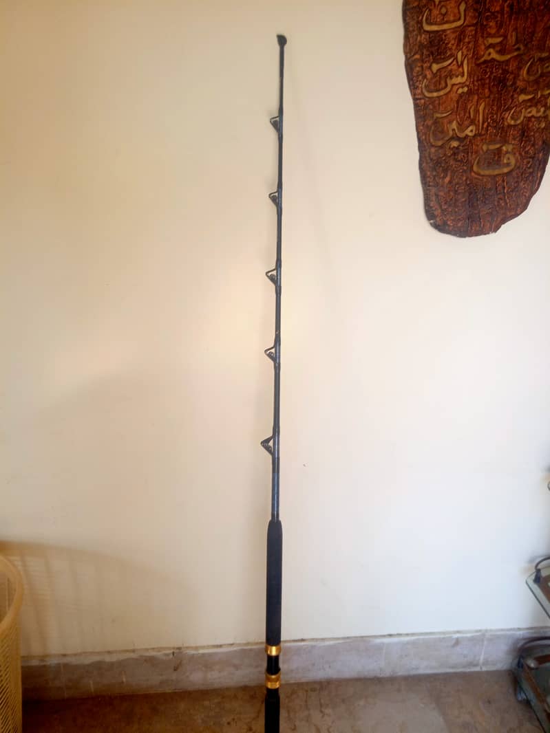 3 Fishing Rods (Jigging & Trolling) available for sale. Sports