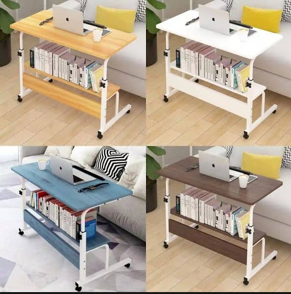 Adjustable height laptop table,study table,Home table,Writing table, 5