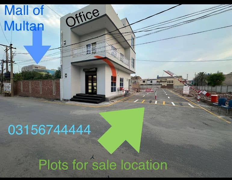 plots for sale Near Sydaan Wala bypass mall of Multan 1