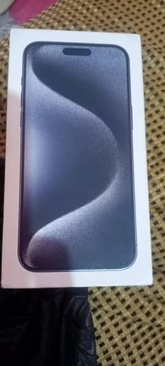 I phone 15 pro max (512) blue titanium